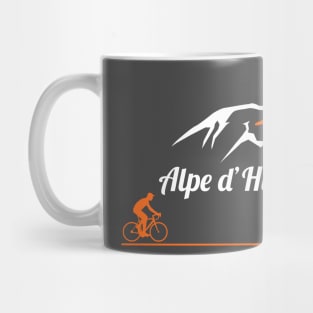 Alpe d'Huez Cycling Print Mug